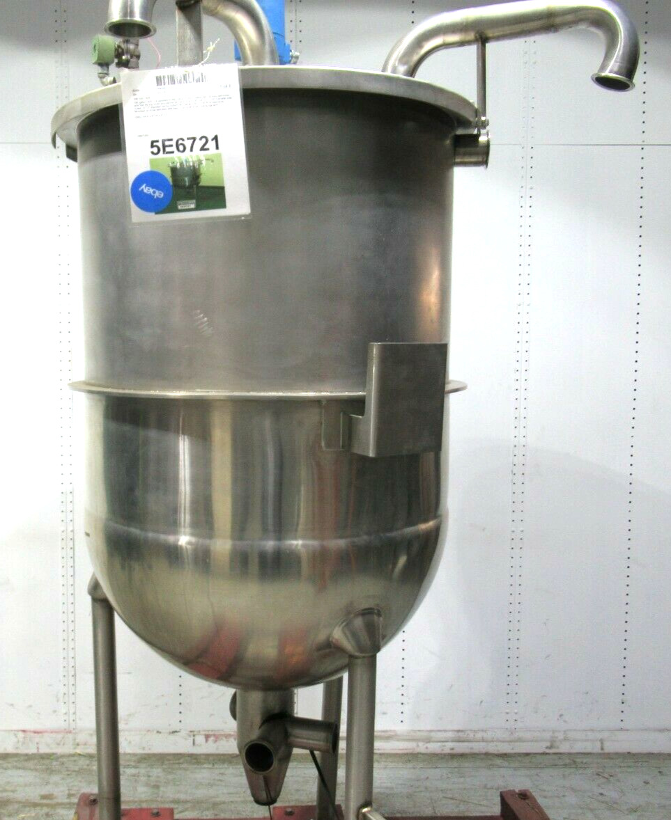 Hamilton 100 Gal. Stainless Steel Jacketed Kettle