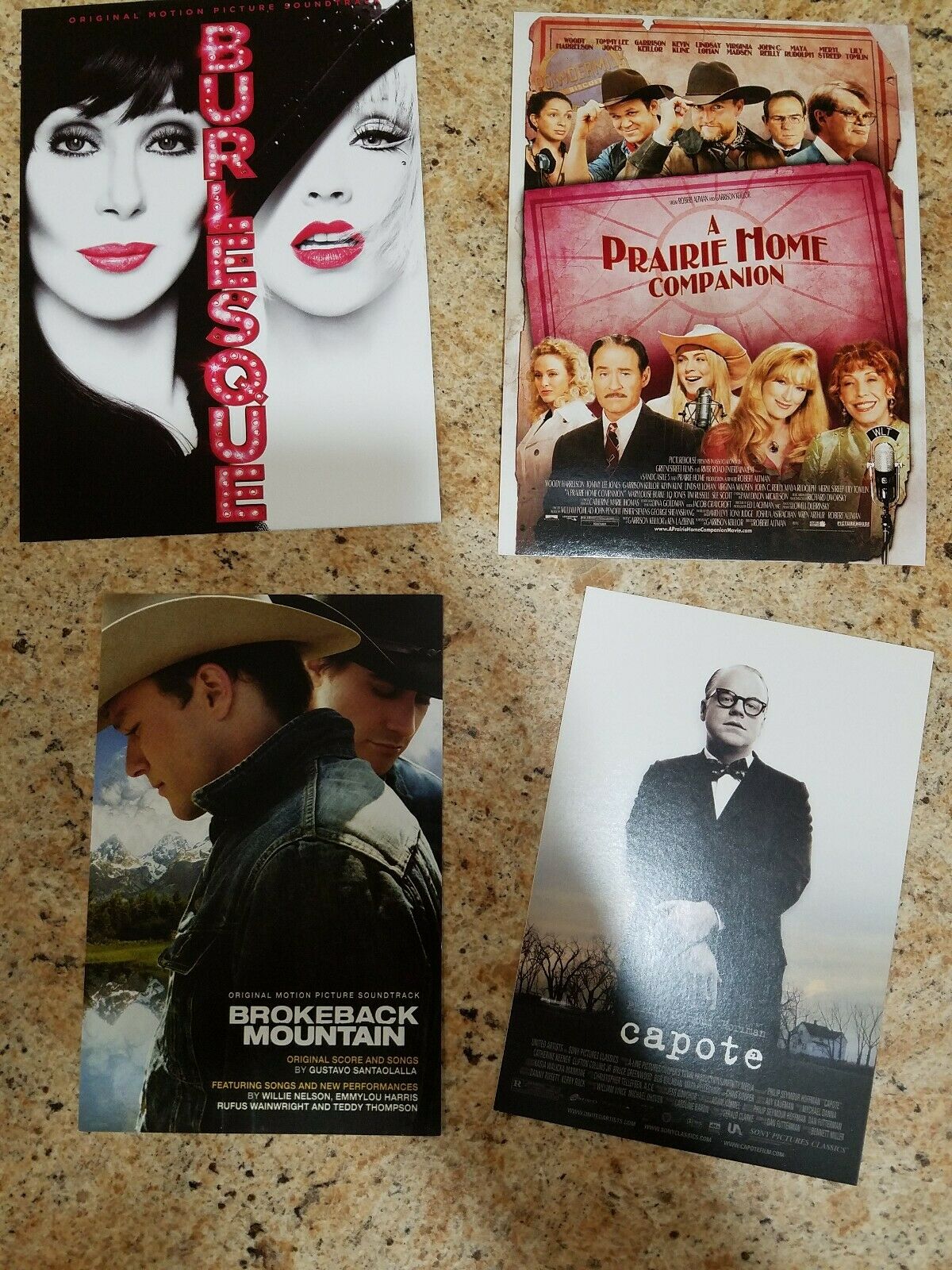 Lot Of 25 Promo Movie Postcards/promo Cards - Lot # 4