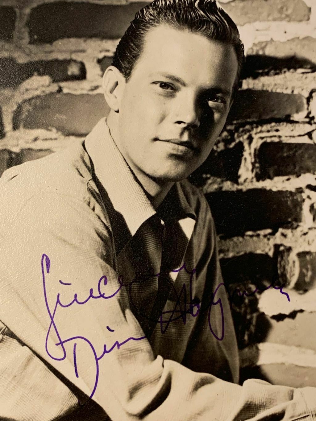 Dick Haymes ~ 5x7 Autographed Fan Photo