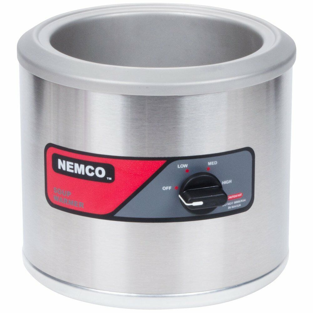 Nemco 6100a 7 Qt Round Countertop Food Warmer