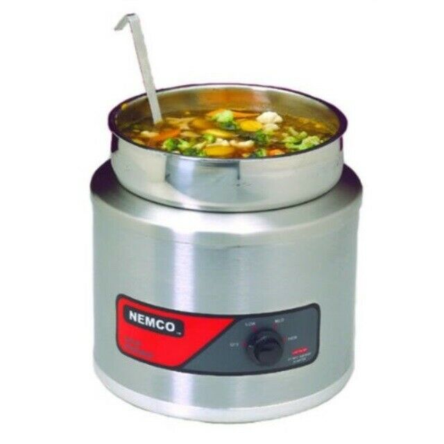 Nemco - 6102a - 7 Qt Round Countertop Cooker/warmer