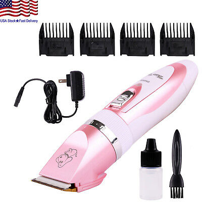 Professional Mute Pet Cat Dog Hair Clipper Trimmer Shaver Cordless Rechargeable