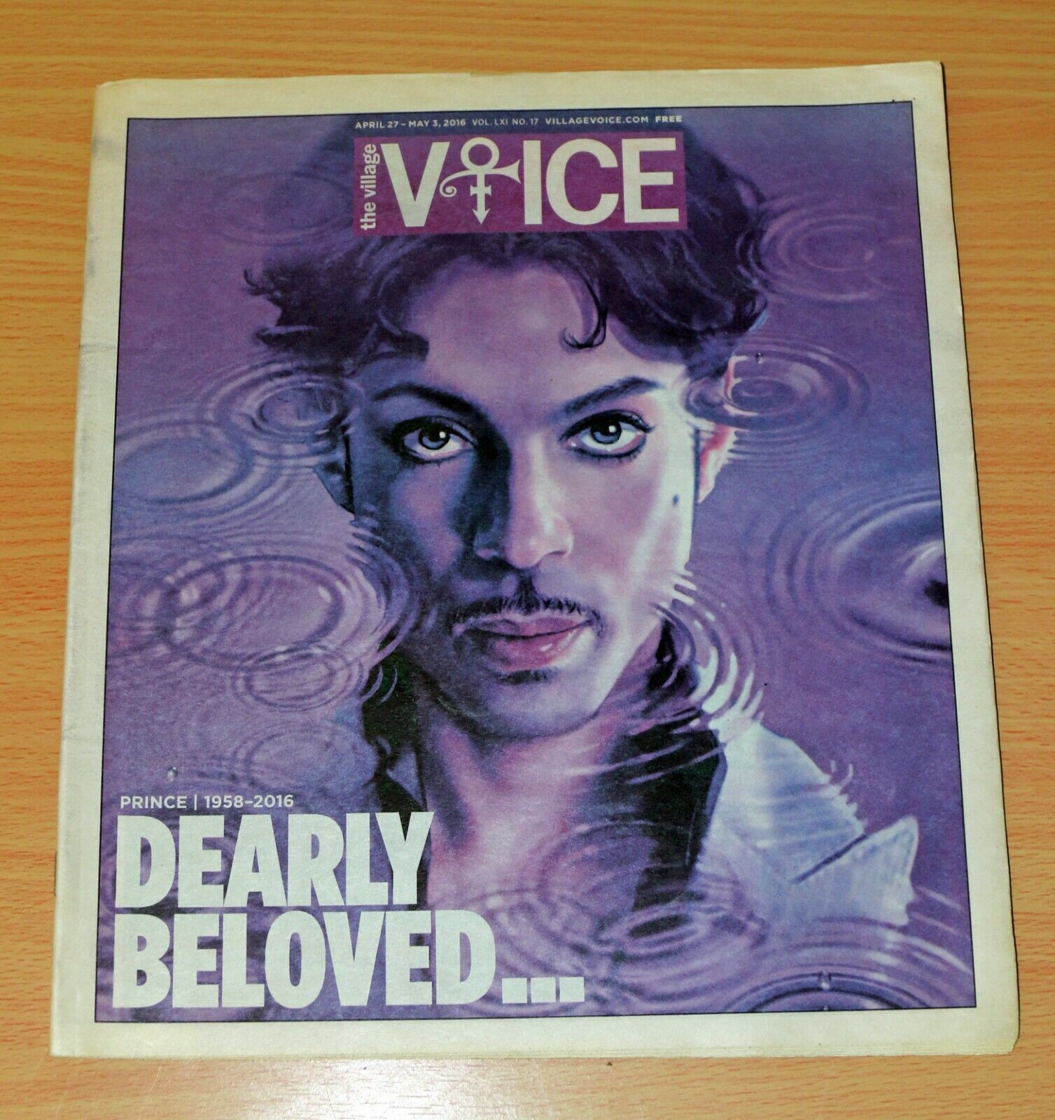 Prince Nyc Village Voice Memorial Issue 2016