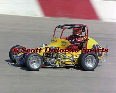 1981 Rick Gerhardt 8 X 10 Cmra Midget Racing Photo From Mesa Marin Speedway
