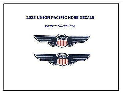 2023 Lionel Repro Union Pacific Nose Decals (water Slide)